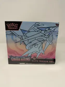 Pokemon TCG Pokemon Center Chaos Rising Elite Trainer Box ETB With Damage - Image 1