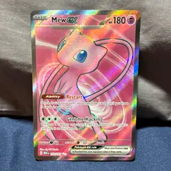 Pokemon TCG Mew ex Sv: Scarlet & Violet 151 193/165 Ultra Rare FA Holo ENG - Image 1
