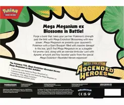 Pokemon TCG: Mega Evolution—Ascended Heroes Mega Meganium EX Box NEW - Image 2