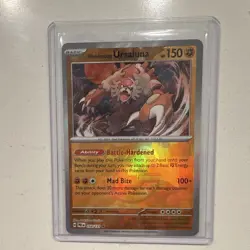 The Pokemon Company Bloodmoon Ursaluna 054/131 Master Ball Holo Rare 150HP - Image 1