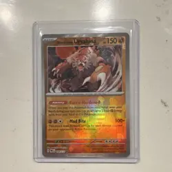 The Pokemon Company Bloodmoon Ursaluna 054/131 Master Ball Holo Rare 150HP - Image 2