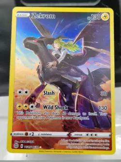 Pokemon TCG Zekrom Ultra Rare TG05/TG30 Brilliant Stars Holo - Image 1