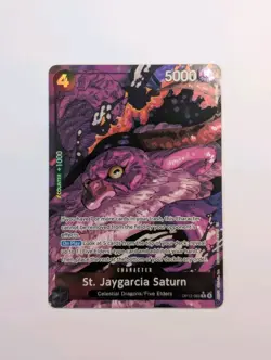 St. Jaygarcia Saturn OP13-083 Alt Art Rare One Piece TCG - Image 1