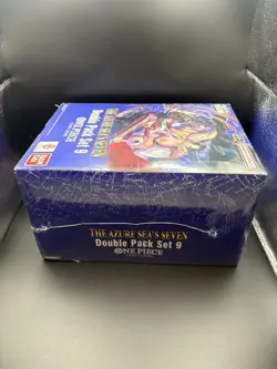 One Piece Double Pack Set 9 DP-09 The Azure Seas Seven Display FACTORY SEALED 🔥 - Image 4