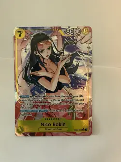 Nico Robin EB03-055 SR Alt Art Heroines Edition ENGLISH One Piece. - Image 1