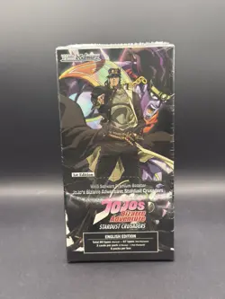 JoJo's Bizarre Adventure Stardust Crusaders Premium Booster Box Sealed [6 Packs] - Image 1
