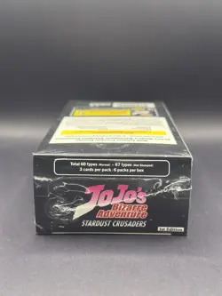 JoJo's Bizarre Adventure Stardust Crusaders Premium Booster Box Sealed [6 Packs] - Image 3