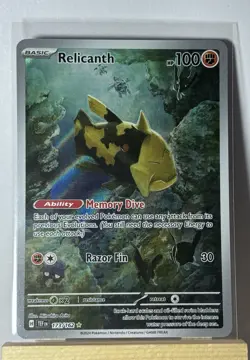 Relicanth 173/162SV05: Temporal Forces Holo Pokemon Card - Image 1