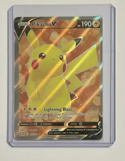Pokemon 4Card Lot Pikachu V FA 157/172 Charizard TG03 Blaziken TG14 Zeraora GG43 - Image 1