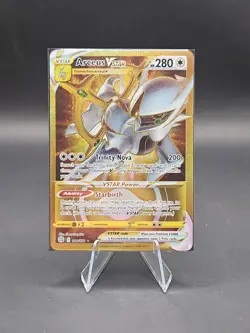 Pokemon TCG Arceus VSTAR 184/172 SWSH Brilliant Stars Secret Rare Card - Image 1