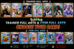 Pokemon TCG Trainer & Item Full Art Lot NM/M Choose Your Card - Image 1