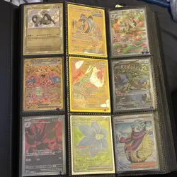 Pokemon TCG 102-Card Foil Lot Crown Zenith/S&V Charizard Pikachu Mew - Image 1