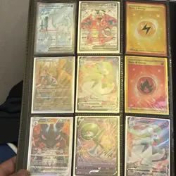 Pokemon TCG 102-Card Foil Lot Crown Zenith/S&V Charizard Pikachu Mew - Image 2