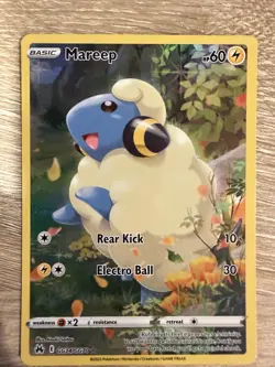 Mareep #GG34/GG70 Crown Zenith: Galarian Gallery Ultra Rare Pokemon TCG Card NM - Image 1