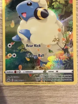 Mareep #GG34/GG70 Crown Zenith: Galarian Gallery Ultra Rare Pokemon TCG Card NM - Image 3