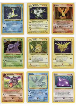 Pokemon Cards Complete Fossil Set 62/62 WOTC Vintage - Image 2