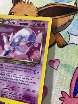 Dark Espeon 4/105 - Neo Destiny - HOLO With Swirl - Pokemon TCG WOTC 2000 - Image 2