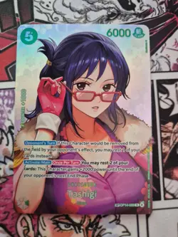 One Piece TCG Tashigi OP14-029 Special Parallel (SP) English - Image 1