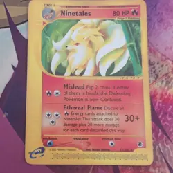 Ninetales Rare 57/165 Pokemon Expedition Card Rare - Image 1