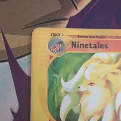 Ninetales Rare 57/165 Pokemon Expedition Card Rare - Image 2