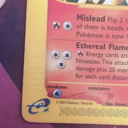 Ninetales Rare 57/165 Pokemon Expedition Card Rare - Image 5