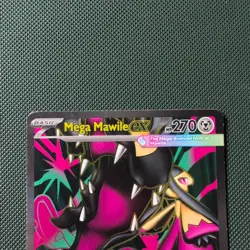 Pokemon TCG Mega Mawile Ex 162/132 Mega Evolution Illustration Rare Card - Image 2