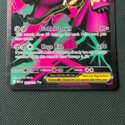 Pokemon TCG Mega Mawile Ex 162/132 Mega Evolution Illustration Rare Card - Image 3