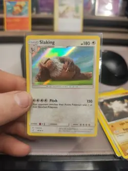 Pokemon TCG Slaking Holo Rare 18/18 Detective Pikachu - Image 1