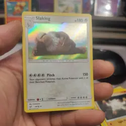 Pokemon TCG Slaking Holo Rare 18/18 Detective Pikachu - Image 2