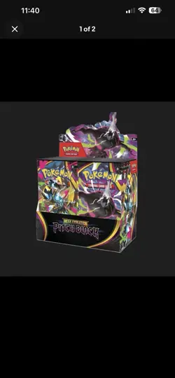 Pitch Black Booster Box 36 Packs - Pokemon TCG - PRE SALE - 17th July - Image 1
