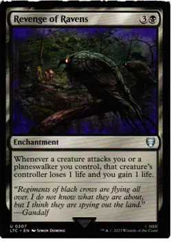 Revenge of Ravens 207 Commander: The Lord of the Rings NM MTG - Image 1