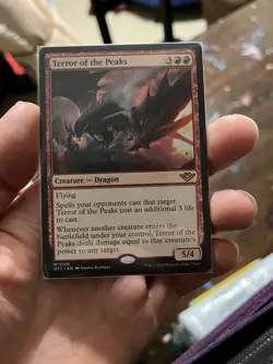 Terror of the Peaks : MTG / Outlaws of Thunder Junction #0149 / NM - Image 1