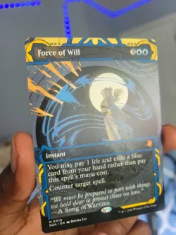 Force of Will Secrets of Strixhaven: Mystical Archive Regular, borderless. - Image 2
