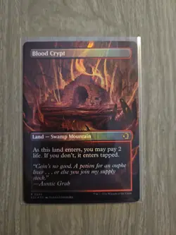 Blood Crypt (Borderless) Lorwyn Eclipsed Foil - Image 1