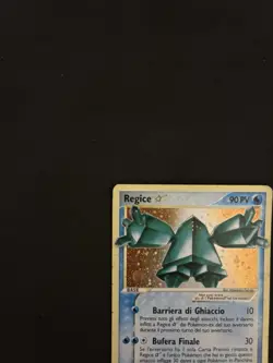 Carta Pokemon - Regice Gold Star 90/92 EX Legend Maker Ultra rara ITA 2006 - Image 5