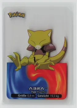 Abra 063 - Pokemon Edibas Lamincard 2005 - EXC - Image 1