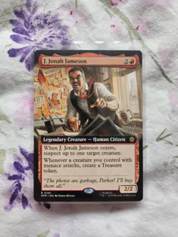J. Jonah Jameson - 0261 - R - Non Foil - Extended - Spider-Man - MTG - NM/M - Image 1