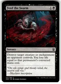 Feed the Swarm Zendikar Rising Regular MTG - Image 1