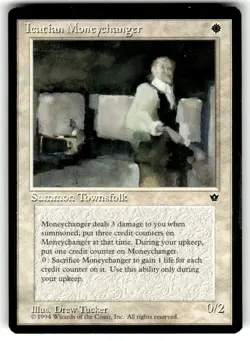 Icatian Moneychanger Fallen Empires Regular MTG - Image 1