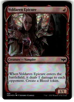 Voldaren Epicure (308) Showcase Innistrad: Crimson Vow VOW MTG Magic - Image 1