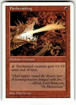 Firebreathing MTG Core Set 5th Edition Regular - Image 1