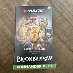 MTG TCG Bloomburrow Commander Deck Family Matters - New/Sealed - Image 1