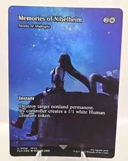 Memories of Nibelheim - Stroke of Midnight (Showcase) MTG Final Fantasy: Through - Image 1