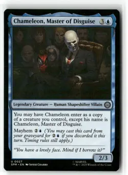 Chameleon, Master of Disguise Marvel's Spider-Man Regular MTG Magic - Image 1