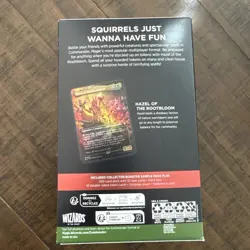 MTG TCG Bloomburrow Commander Deck Squirreled Away - New/Sealed - Image 2