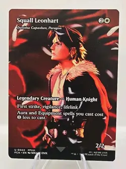 Squall Leonhart - Danitha Capashen, Paragon (Showcase) MTG Final Fantasy Through - Image 1