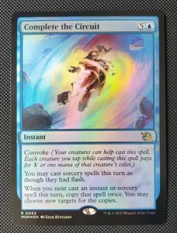 Complete the Circuit March of the Machine Rare Foil MTG - Image 1