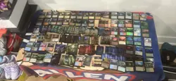 MTG Lot Of 128 Rare & Mythic Land Cards. Never Played. TCG $414 Value. - Image 1