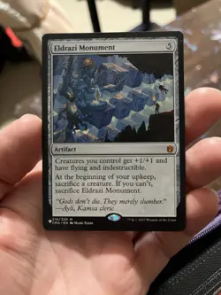 MTG Eldrazi Monument, Moderate Play, English The List Reprints - Image 1
