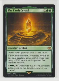 The Earth Crystal Rare MtG Card FIN 184 Final Fantasy - Image 1